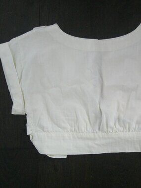 NWT Free People Ivory Linen Top